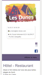 Mobile Screenshot of les-dunes.com